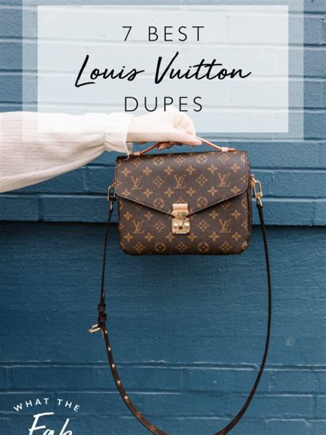 dupe louis vuitton bag|best Louis Vuitton knockoff bags.